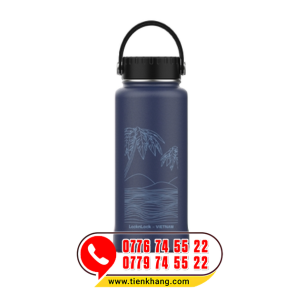 Bình giữ nhiệt Lock&amp;Lock bằng thép không rỉ Riga Tumbler Vietnam Edition 897ml - Màu xanh navy